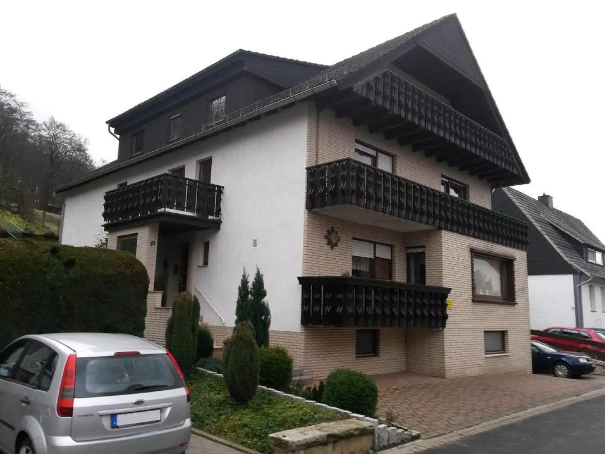 Ferienwohnung Am Waldrand Bad Driburg Exterior foto
