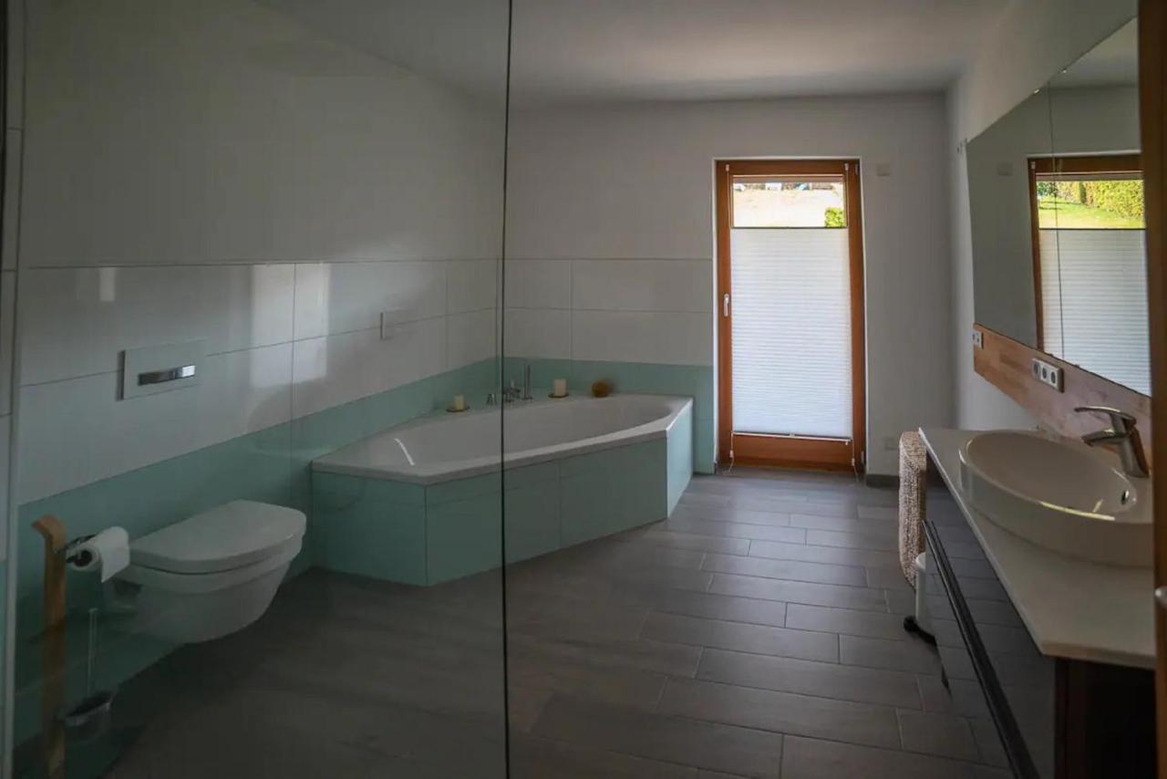 Ferienwohnung Am Waldrand Bad Driburg Exterior foto